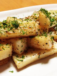 簡単!うまい!長芋のめんつゆ焼き-レシピのメイン写真