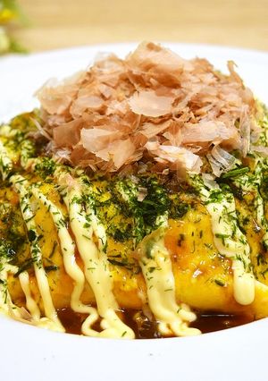 キャベツのお好み焼き風♪-レシピのメイン写真