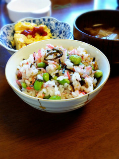 春色にウットリ♡枝豆ごはん-レシピのメイン写真