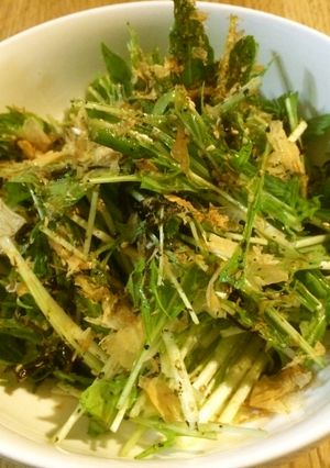 水菜のサラダ-レシピのメイン写真