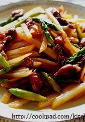 ホタルイカと新じゃがのオイスター炒め-レシピのメイン写真