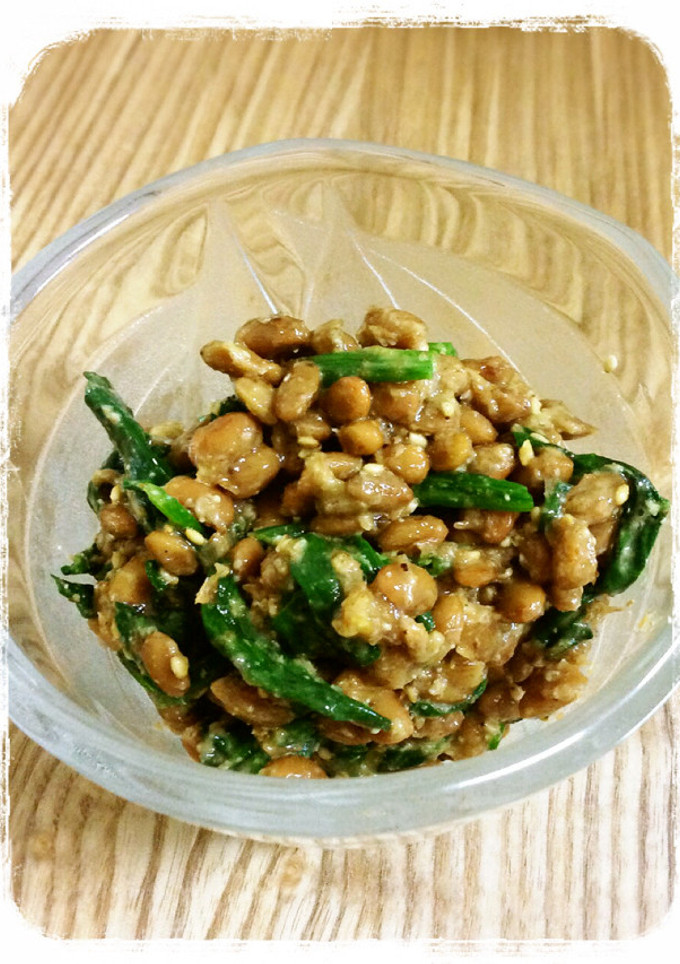 副菜の定番☆ほうれん草と納豆のおかか和え-レシピのメイン写真