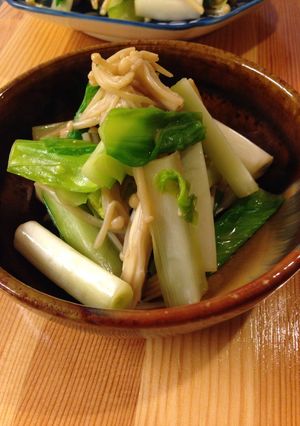シャキッと☆うるいとえのきのバター炒め-レシピのメイン写真