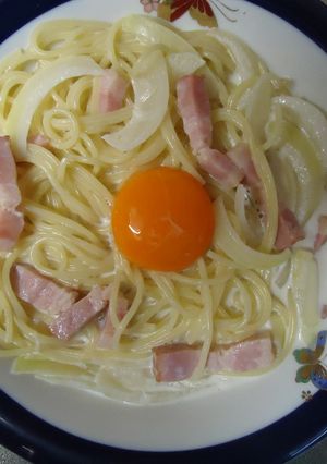 簡単カルボナーラ-レシピのメイン写真