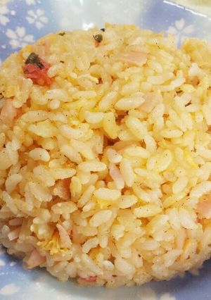 簡単♡♪梅の和風チャーハン-レシピのメイン写真
