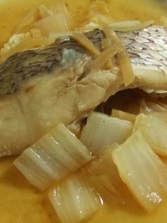 真鯛と白菜の生姜煮-レシピのメイン写真