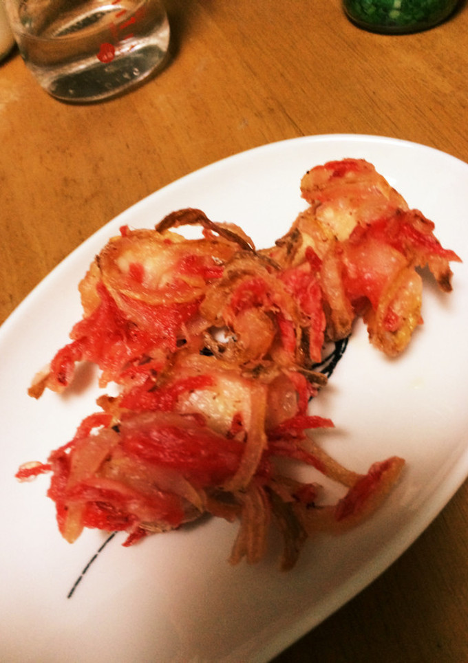紅生姜のかき揚げ-レシピのメイン写真