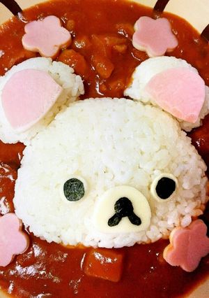 かわいい♡簡単！くまちゃんカレー★-レシピのメイン写真