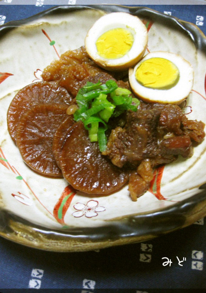 牛すじと大根のどて煮風♪-レシピのメイン写真