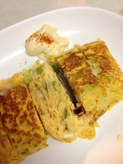 長ネギたっぷり卵焼き-レシピのメイン写真