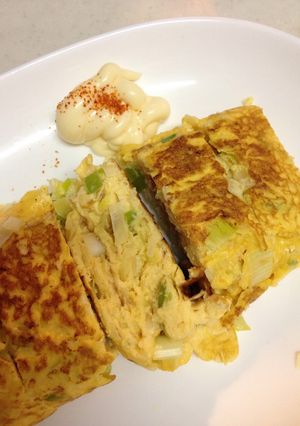 長ネギたっぷり卵焼き-レシピのメイン写真