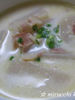 かぶの優しいミルクスープ-レシピのメイン写真