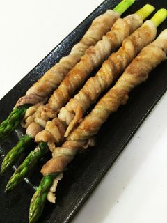 超簡単 アスパラの豚バラ巻き-レシピのメイン写真