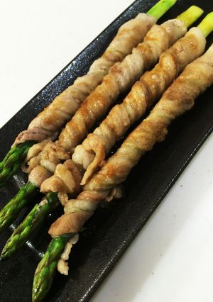 超簡単 アスパラの豚バラ巻き-レシピのメイン写真