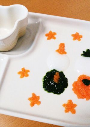 離乳食初期☆ひなまつりプレート-レシピのメイン写真