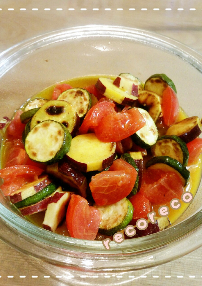 トマトと焼き野菜のマリネ-レシピのメイン写真