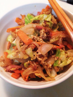 具材がないときこそ作れる野菜炒め-レシピのメイン写真