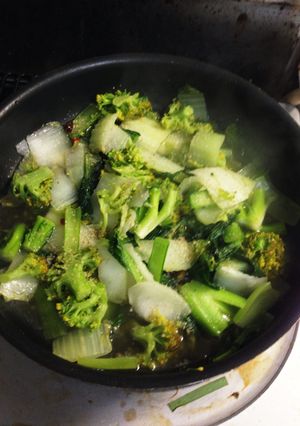 野菜のニンニク炒め-レシピのメイン写真