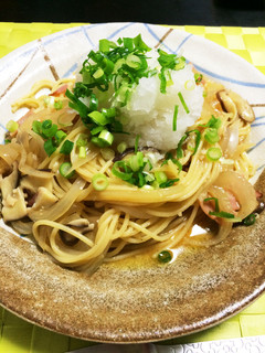 超簡単♡材料自由の和風スパゲッティ基本-レシピのメイン写真