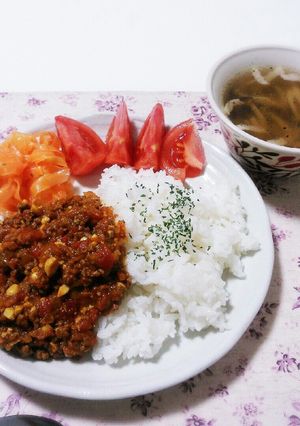 大豆入りドライカレー-レシピのメイン写真