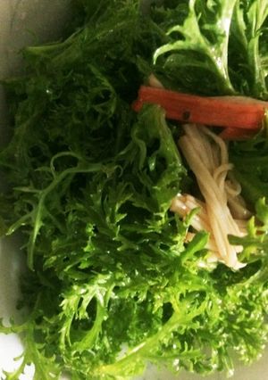 わさび菜のサラダ-レシピのメイン写真