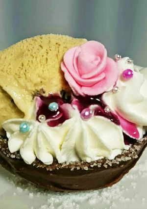 水風船でつくるチョコのカップ-レシピのメイン写真