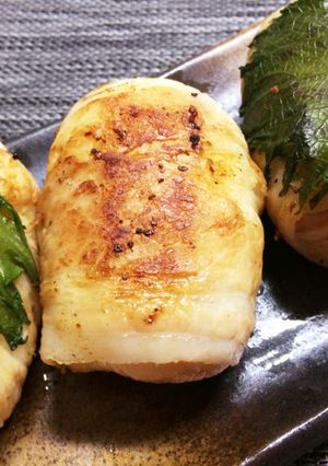 甘い味の嫌いな旦那の為の♡肉巻きおにぎり-レシピのメイン写真