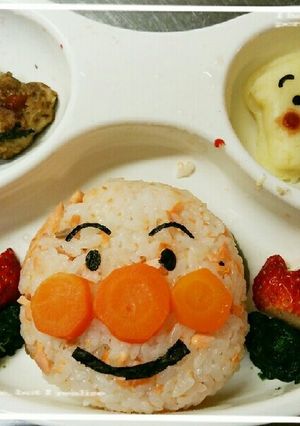 アンパンマンプレート・幼児食-レシピのメイン写真