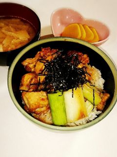 やみつき焼き鳥丼(๑´ڡ`๑)-レシピのメイン写真