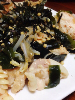 さっぱり!うめの鳥サラダ!!-レシピのメイン写真