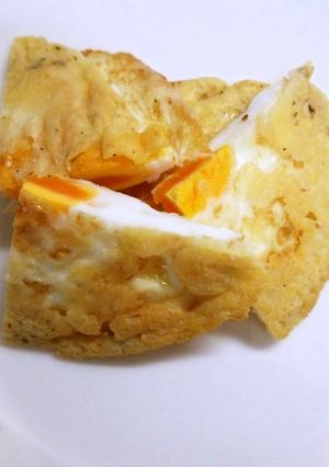 目玉焼きのパリパリチーズ-レシピのメイン写真