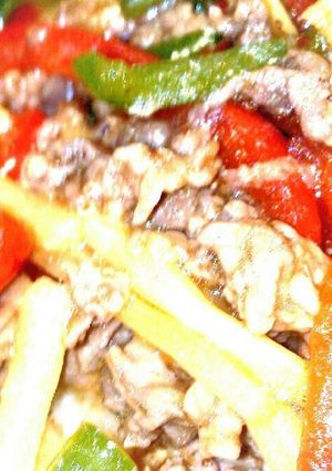 安くて薄い肉でも☆チンジャオロースー-レシピのメイン写真