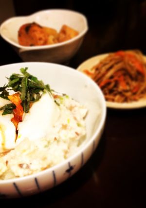 ヨルタモリの豆腐丼-レシピのメイン写真