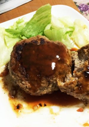 ハンバーグgoo! フライパンで煮込む！-レシピのメイン写真