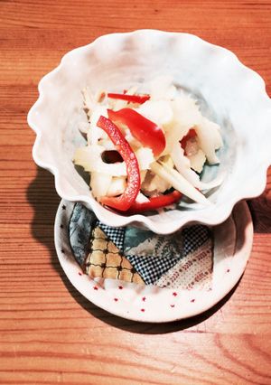 セロリとパプリカのイカくんマリネ-レシピのメイン写真
