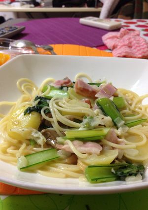簡単和風パスタ-レシピのメイン写真