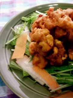 高野豆腐の入った鶏から揚げ-レシピのメイン写真