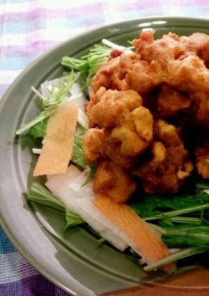 高野豆腐の入った鶏から揚げ-レシピのメイン写真