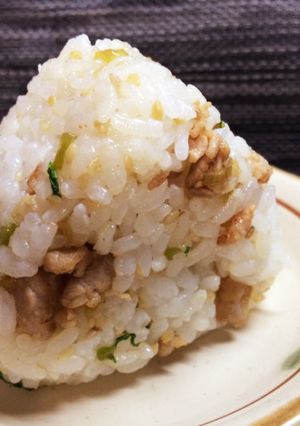 豚肉の生姜焼き風味♡おにぎりに混ぜ込んで-レシピのメイン写真