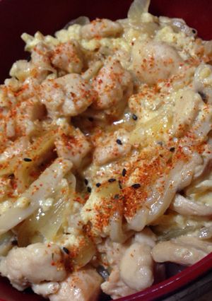 簡単！ささみでジューシー親子丼-レシピのメイン写真