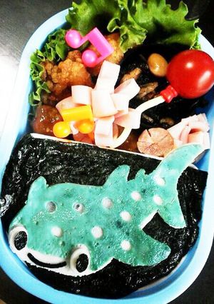 遠足♡水族館♡ジンベエザメ-レシピのメイン写真