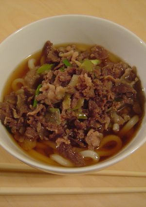 ☜あったか肉うどん☞-レシピのメイン写真