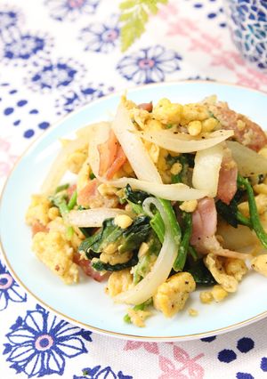 お弁当用。卵とほうれん草のソテー-レシピのメイン写真
