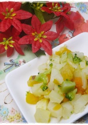 離乳食後期　おいもと野菜のたっぷり煮-レシピのメイン写真