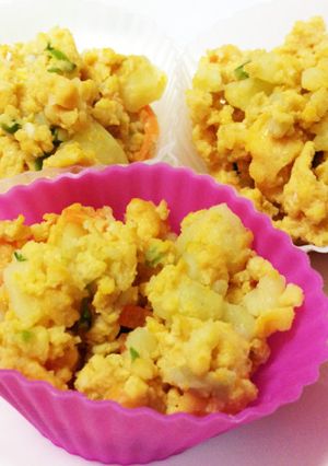 レンジでスクランブルエッグ♪ 離乳食後期-レシピのメイン写真