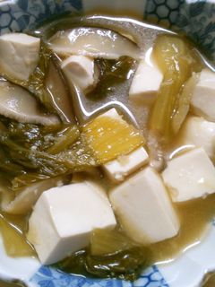 簡単! チンゲン菜 椎茸 豆腐の 中華煮-レシピのメイン写真