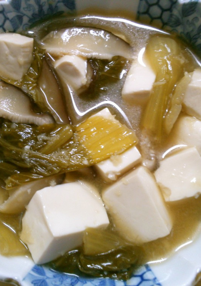 簡単！ チンゲン菜 椎茸 豆腐の 中華煮-レシピのメイン写真