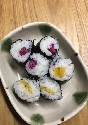 細巻き(つぼ漬け&しば漬け)-レシピのメイン写真