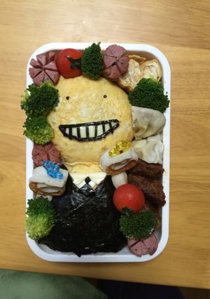 暗殺教室 殺せんせー キャラ弁-レシピのメイン写真