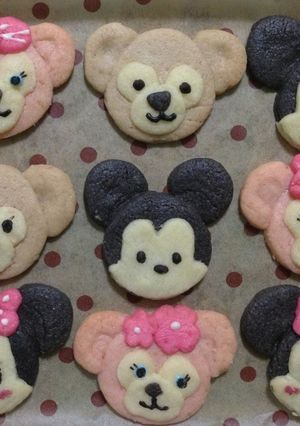 ツムツムクッキー(ミッキー、ダッフィー)-レシピのメイン写真